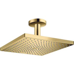 Hoofddouche 300 1 straalsoort EcoSmart plafond Polished Gold Optic Raindance E