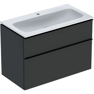 iCon set slim rim wt 90 met onderkast 2 laden lava mat