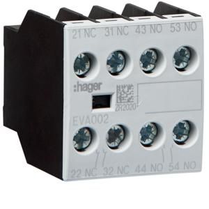Hulpcontactblok 2NO+2NC EV007-EV038 EVN022-EVN045 EVL014