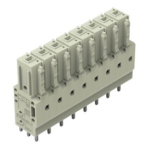 THT FE steker RE raster 7,62mm li.grijs 831-3508 VVE=12
