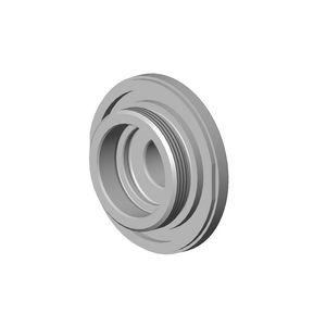 Rozet 38X19mm-DB geb