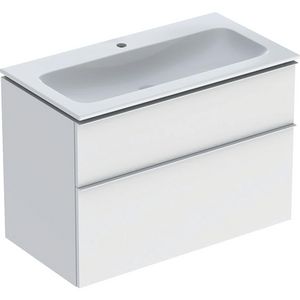 iCon set slim rim wt 90 met onderkast 2 laden wit mat