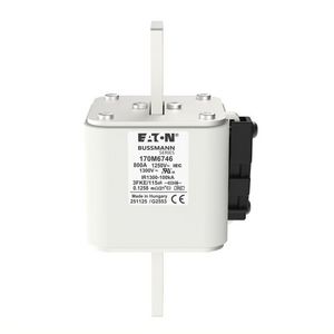 Zekering hoge snelheid 800A AC 1250V 100kA size 3 76x92x1