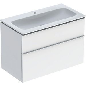 iCon set slim rim wt 90 met onderkast 2 laden wit/wit