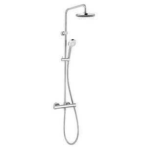 Logo 1s dual shower system basic chroom