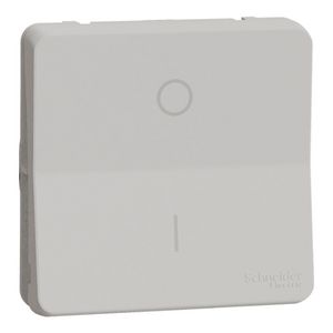 Inzetstuk Tweepolige schakelaar I/O opdruk IP55 Mureva Styl