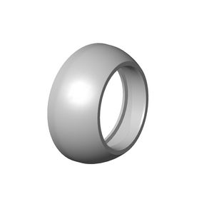Kapje D35,4X14,2mm-CH