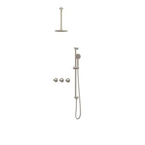 Afbouwdeel regendouche Combiset Bond 4 inbouwthermostaat gebor. nickel CSB4EXGNCDCB excl. inbouwbox