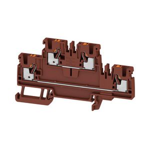 Doorvoerklem PUSH IN brown 2.5mm2 800 V 800 V Nu VVE=50