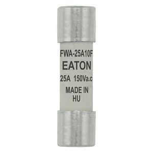 Zekering h. snelheid 25A AC 150V DC 150V 100kA 10x38 VVE=10