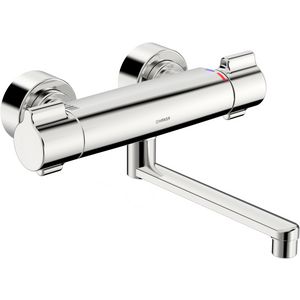 Therm. wandmengkraan draaibare uitloop spr.285 HANSACLINICA