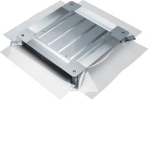 Universele vloerdoos z. bodempl. grootte 2 428x428x(50-80)mm