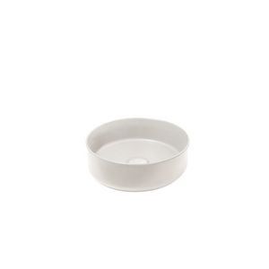 Opbouwwaskom CE2 Ø 36cm h=12cm Keramiek wit glanzend incl. plug