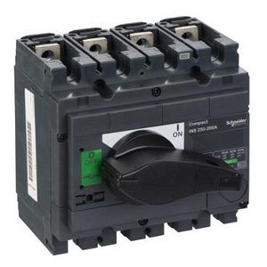 Lastscheider Vast Zwart ComPact INS250-200A 4P