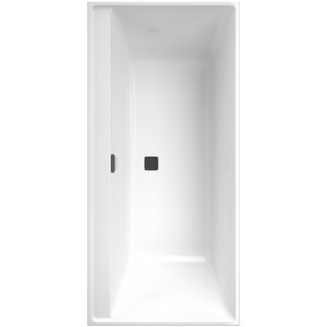 Ligbad Collaro inbouw Black Matt 160x75cm UBA160COR2NV-01