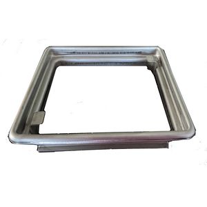 Putrand los 15316RNDV  200x200MM RVS (316) 