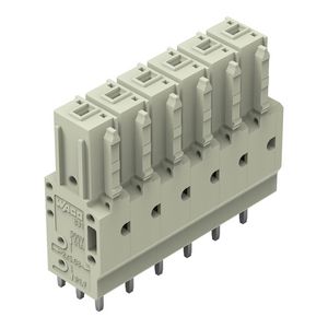 THT FE steker RE raster 7,62mm li.grijs 831-3506 VVE=24