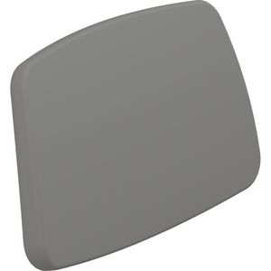 Rugsteun afneembaar voor h/l toilet 385mm PLUS antraciet