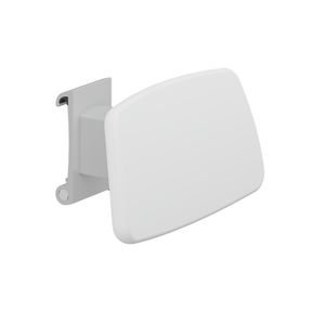 Rugsteun verstelbaar voor horiz. wandrail 385mm PLUS wit