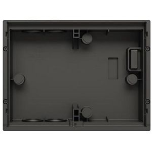 Inbouw montagebak videoDisplay 7 en 10 BuschWelcomeIP zwart (42361F-03)