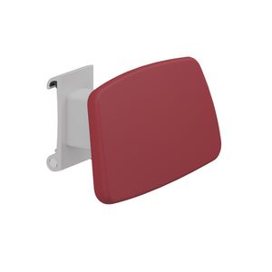 Rugsteun verstelbaar voor horiz. wandrail 385mm PLUS rood