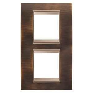 LUX INTERNATIONAL PLAAT-VAN METAAL-2+2 MODULE VERTICAAL