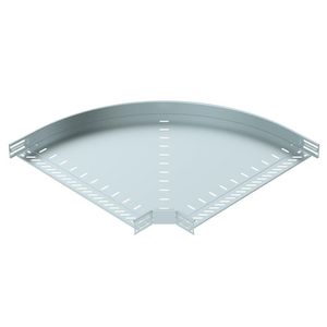 Bocht kabelgoot 90gr 60x600 staal CO2-arm