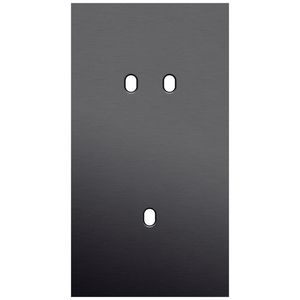 Tweevoudige afdekpl. verticaal 71mm centerafstand een tweevo