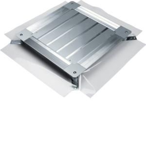 Universele vloerdoos z. bodempl. grootte 3 498x498x(50-80)mm