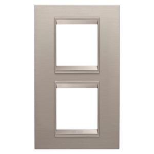 LUX INTERNATIONAL PLAAT-VAN METAAL-2+2 MODULE VERTICAAL