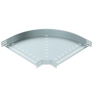 Bocht kabelgoot 90gr 60x500 staal CO2-arm