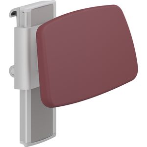 Rugsteun h/z verstelbaar rail 385mm PLUS rood