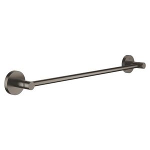 Essentials handdoekhouder 450mm hard graphite geborsteld (mat donker grijs)