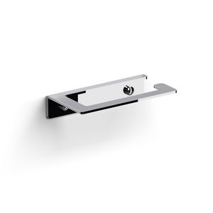Fold closetrolhouder zonder klep chroom