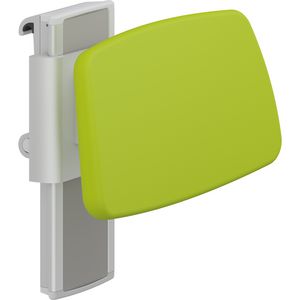 Rugsteun h/z verstelbaar rail 385mm PLUS lime groen