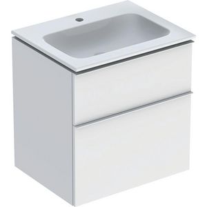iCon set slim rim wt 60 met onderkast 2 laden wit mat