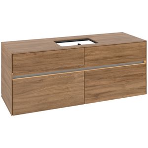 Wastafelonderkast Collaro 1400x548x500mm Oak.Kans C116B0RH