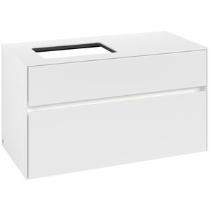 Wastafelonderkast Collaro 1000x548x500mm Wh.Matt C110B0MS