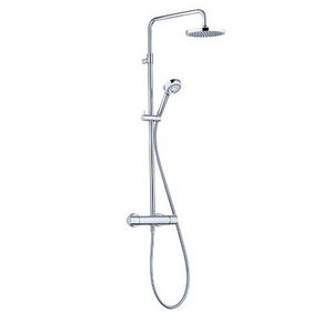 Logo 3s dual shower system Objekta chroom