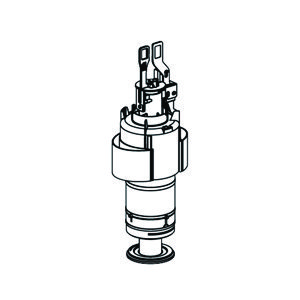 Klok mechanismevoor inbouw spoelreservoir MONTUS C 120