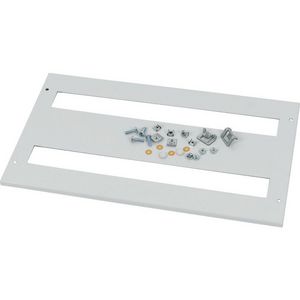 Frontplaat met opening DIN-rail HxB=200x1000mm