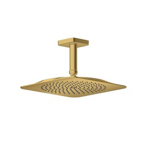 Hoofddouche 270/270 1 straalsoort met plafondaansluiting polished gold optic AXOR Citterio-C