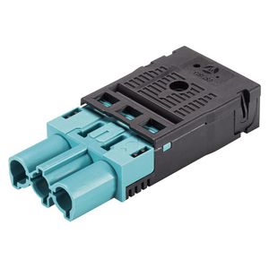 Kabelsteker GST18I3 male turquoise veerklem VVE=50