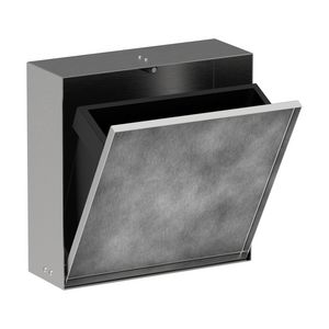 Wandbox XtraStoris afvalemmer + 300/300/100 Stainless Steel
