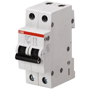 Installatieautomaat 2Polig,6kA C-karakteristiek