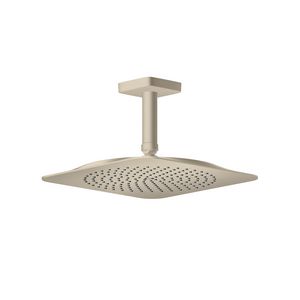 Hoofddouche 270/270 1 straalsoort EcoSmart+ met plafondaansluiting brushed nickel AXOR Citterio-C