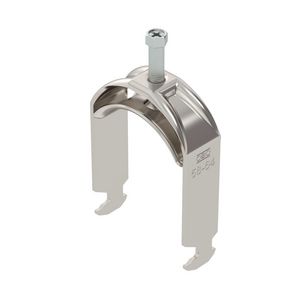 Beugelklem 2056 58-64mm RVS A4 1.4571 blank VVE=100