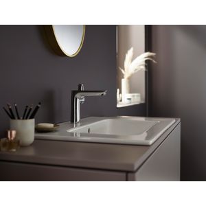 Talis E 1-hendel wastafelmengkraan chroom incl. trekwaste 71754000