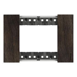 Afdekplaat 3 module walnut K4703 LivingNow