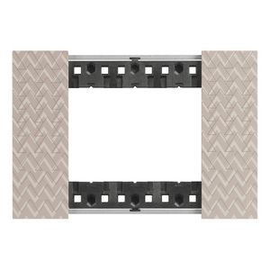 Afdekplaat 3 module optic K4703 LivingNow